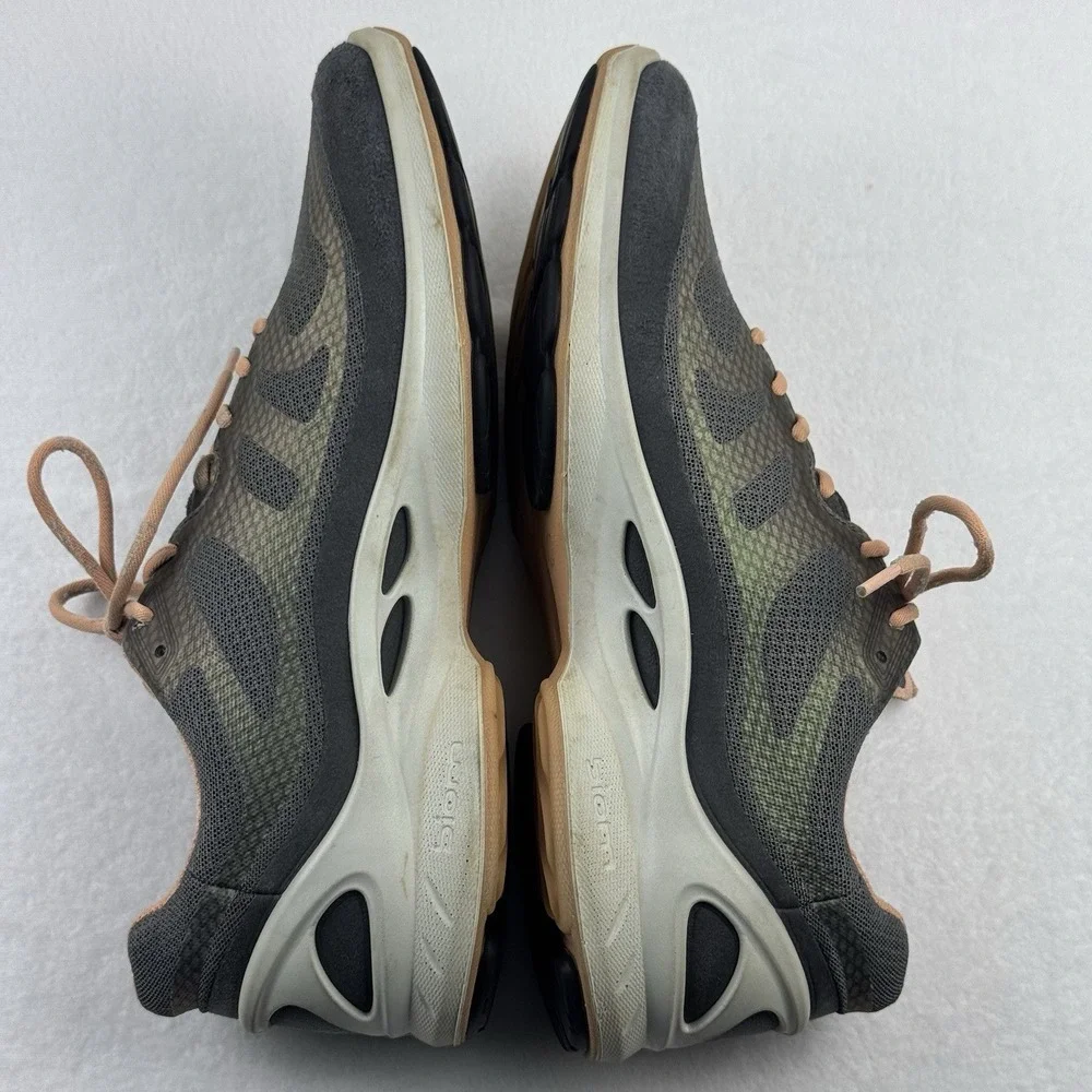 ECCO Biom Fjuel Racer Cross Trainer Sneakers Dark Shadow Peach Womens EU 38 US 7 - Picture 8 of 11